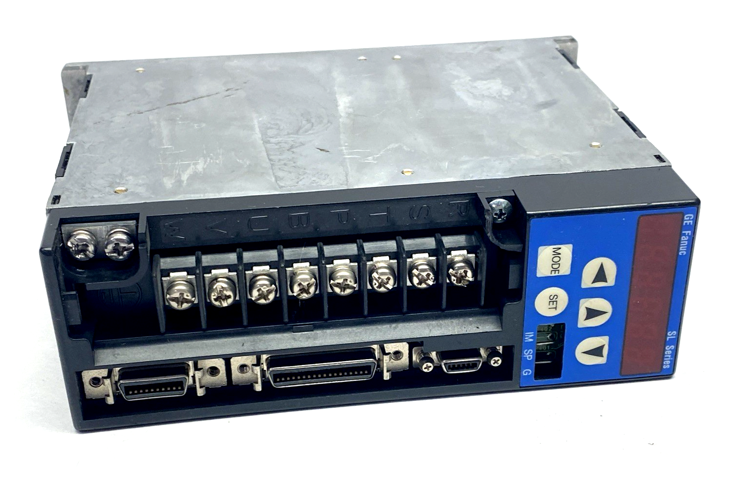IC800SLA0101 | GE Fanuc SL Series Servo Amplifier 100W B DAMAGED FRONT - Used - Maverick Industrial Sales