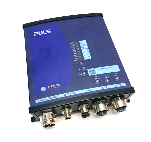 Puls FPT500.247-064-102 IO-Link Power Supply 3-Phase IP54, IP65 & IP67 - Maverick Industrial Sales