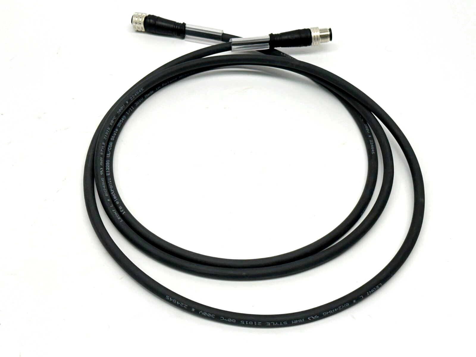 IFM E12281 UL/CSA Style 20549 I/II 300V Cable 80" Length - Maverick Industrial Sales