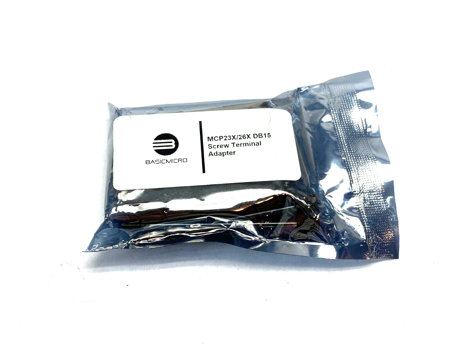 Basicmicro MCP23X/26X DB15 Screw Terminal Adapter - Maverick Industrial Sales