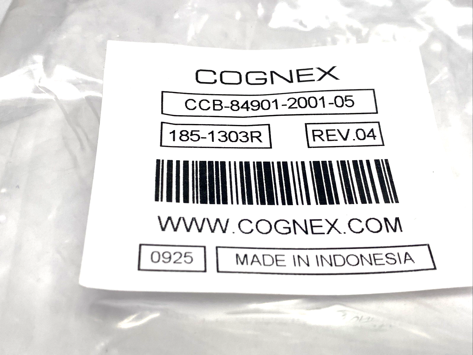 Cognex CCB-84901-2001-05 Rev. 04 Cordset M12 8-Pin Male To RJ45 5m 185-1303R - Maverick Industrial Sales