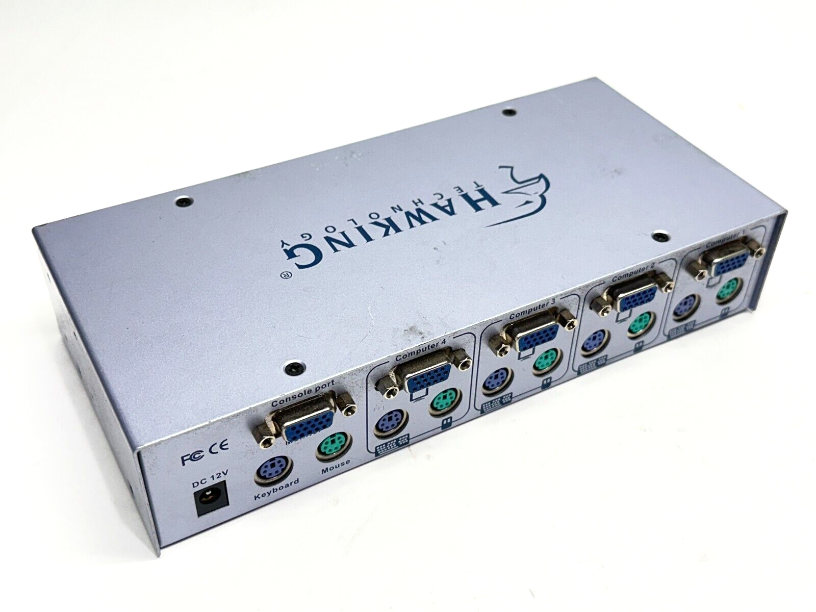 Hawking Technology CS164 4-Port Rack Mount KVM Switch - Maverick Industrial Sales