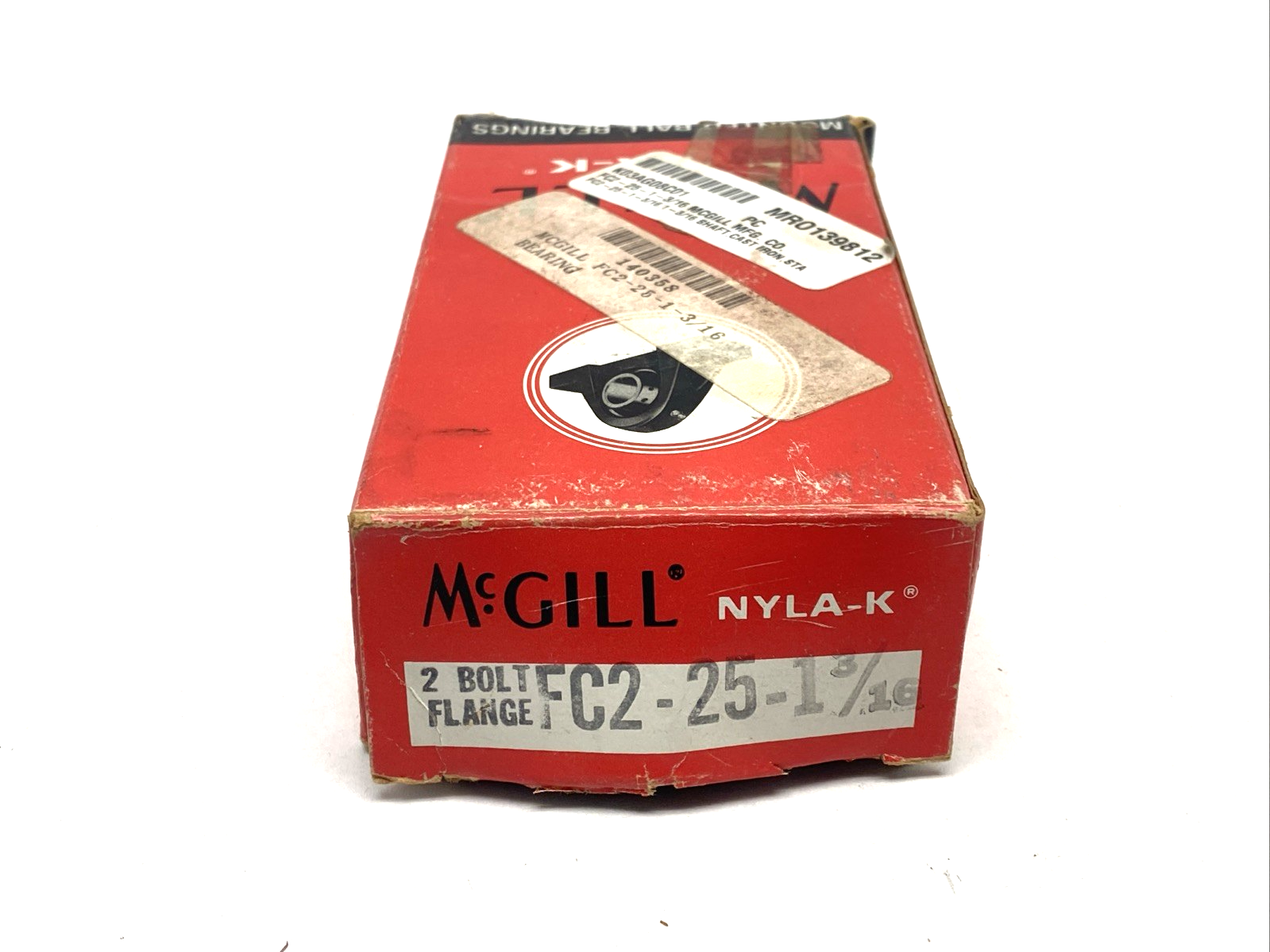 FC2-25-1-3/16 | McGill 2-Bolt Flange Bearing 1-3/16" Bore/Shaft Dia. - New – Open box - Maverick Industrial Sales