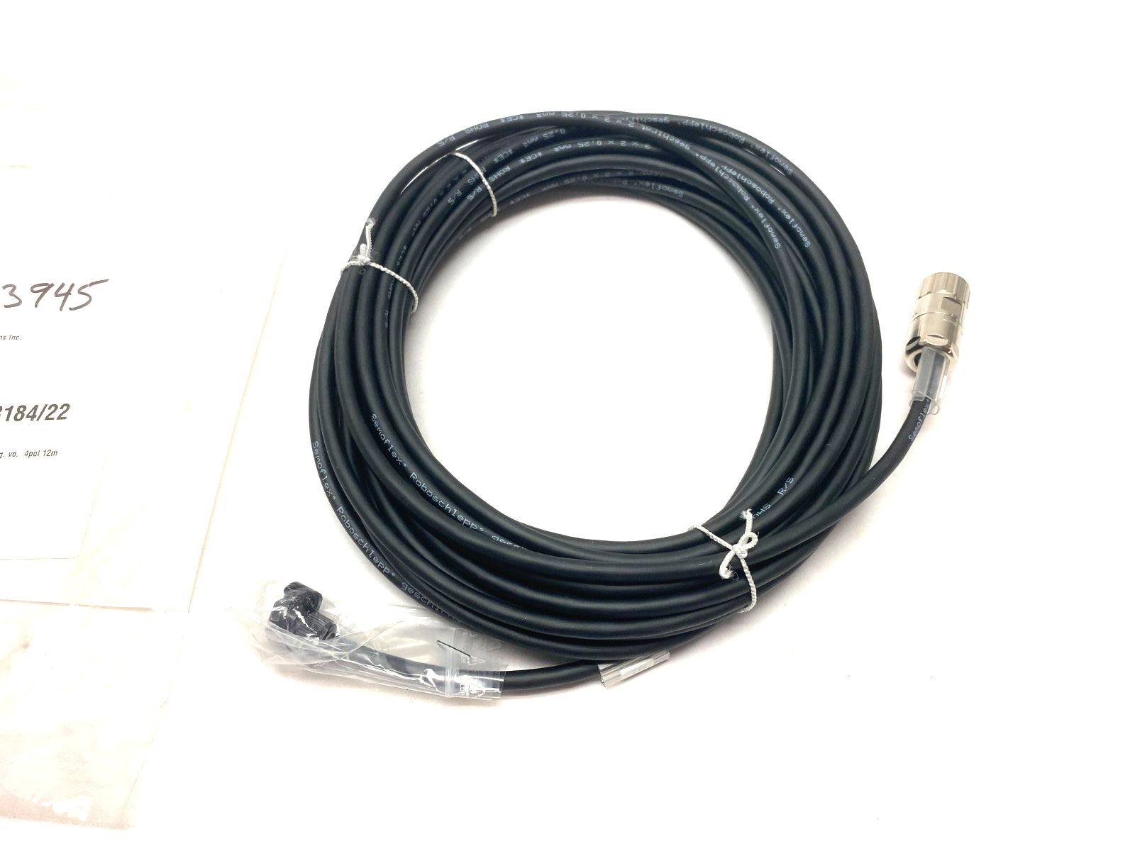 Weber 40008632 Encoder Connection Cable 4-pol 12m C30S - Maverick Industrial Sales