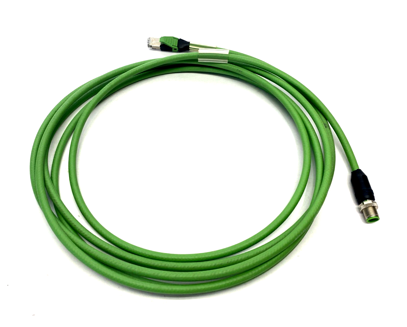 Murr Elektronik 7000-44711-7960400 Cordset, M12 Male D-Code 4-Pin To RJ45 4m - Maverick Industrial Sales