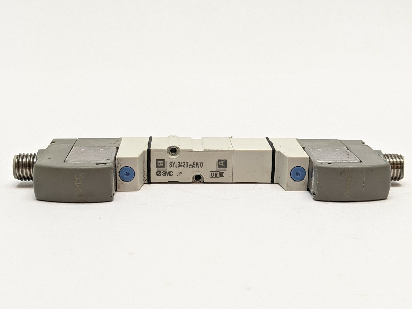 SMC SYJ3430-5WO Base Mount Double Solenoid Valve - Maverick Industrial Sales