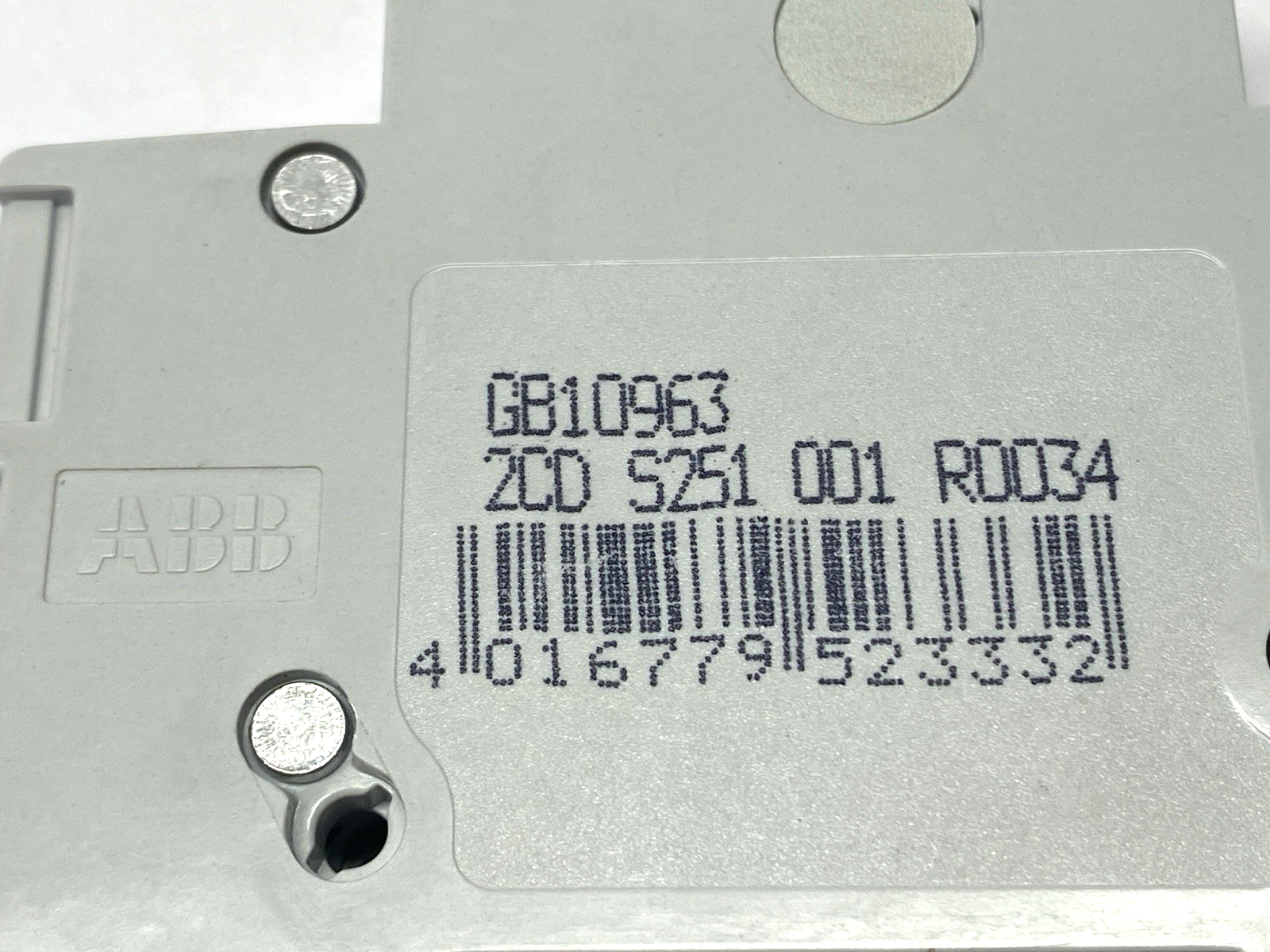 ABB S201-C3 Miniature Circuit Breaker 1-Pole 3A LOT OF 3 - Maverick Industrial Sales