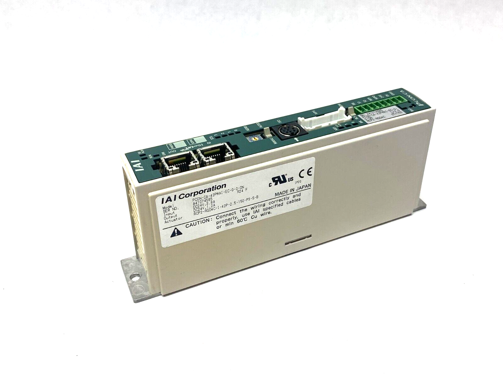 IAI PCON-CA-42PWAI-EC-0-0-DN Intelligent Actuator Controller 24VDC - Maverick Industrial Sales