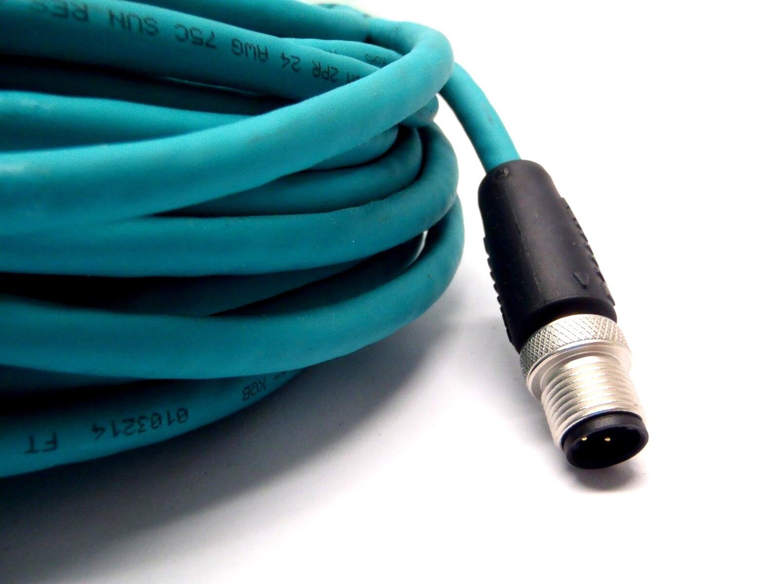 Balluff BCC M414-M414-6D-338-ES64N9-150 17.2 Meter Double Male M12 Cordset - Maverick Industrial Sales
