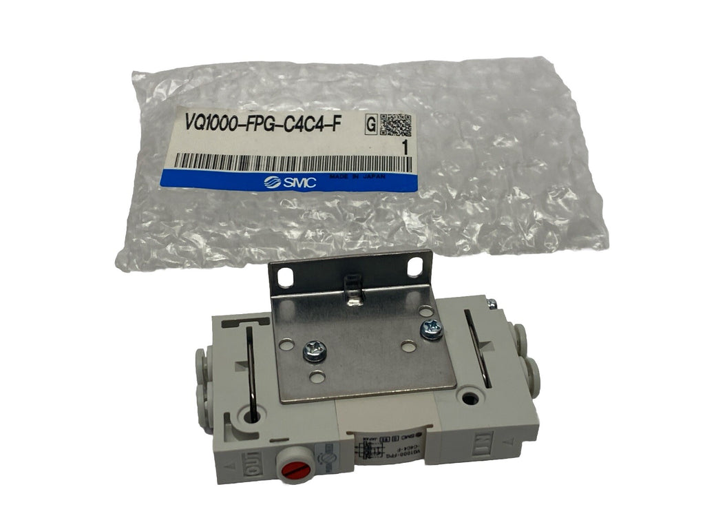SMC VQ1000-FPG-C4C4-F Perfect Double Check Block Valve 4mm Tube