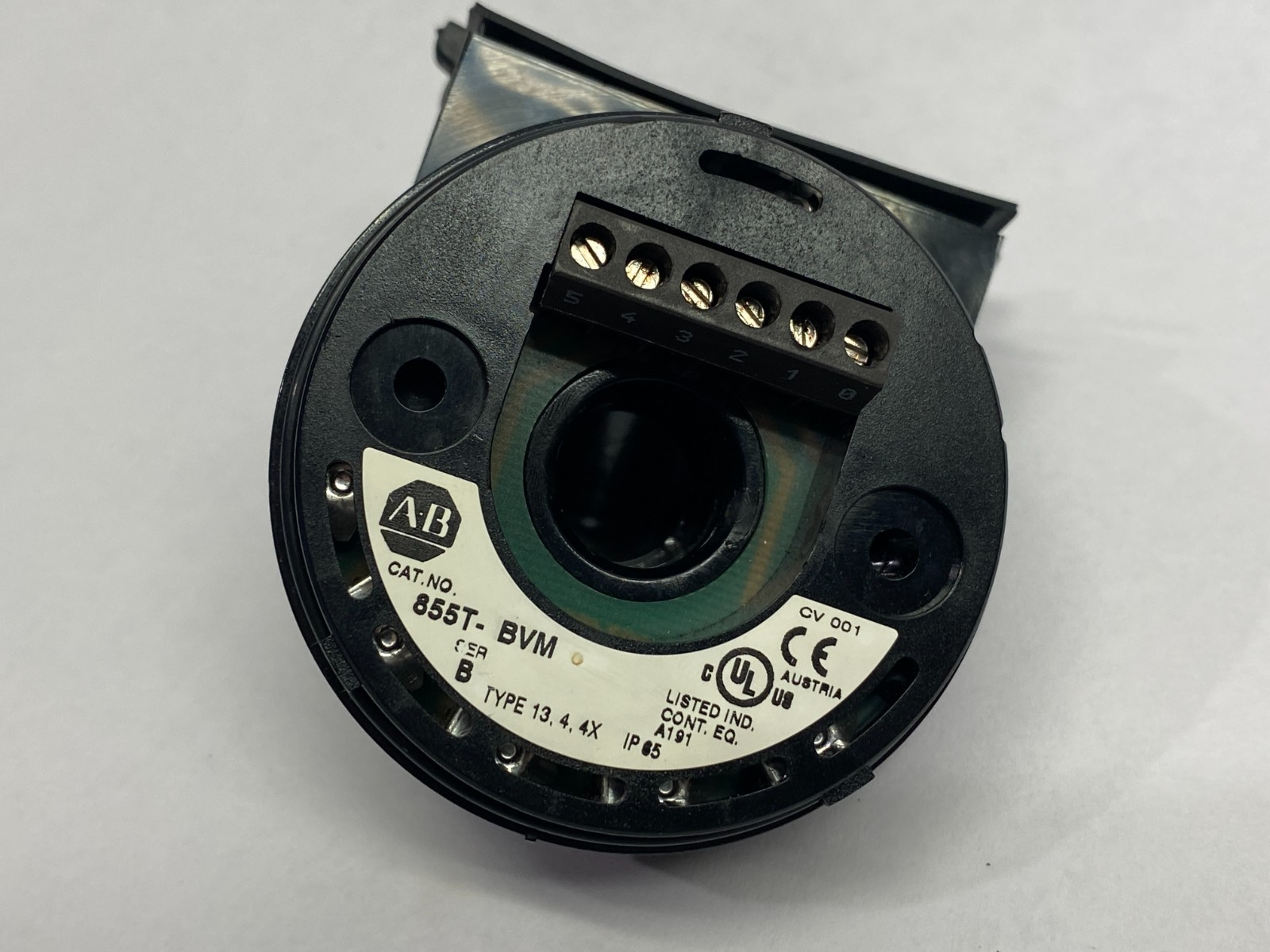 Allen Bradley 855T-BVM Ser. B Stack Light 70mm Mounting Base, for Wall - Maverick Industrial Sales