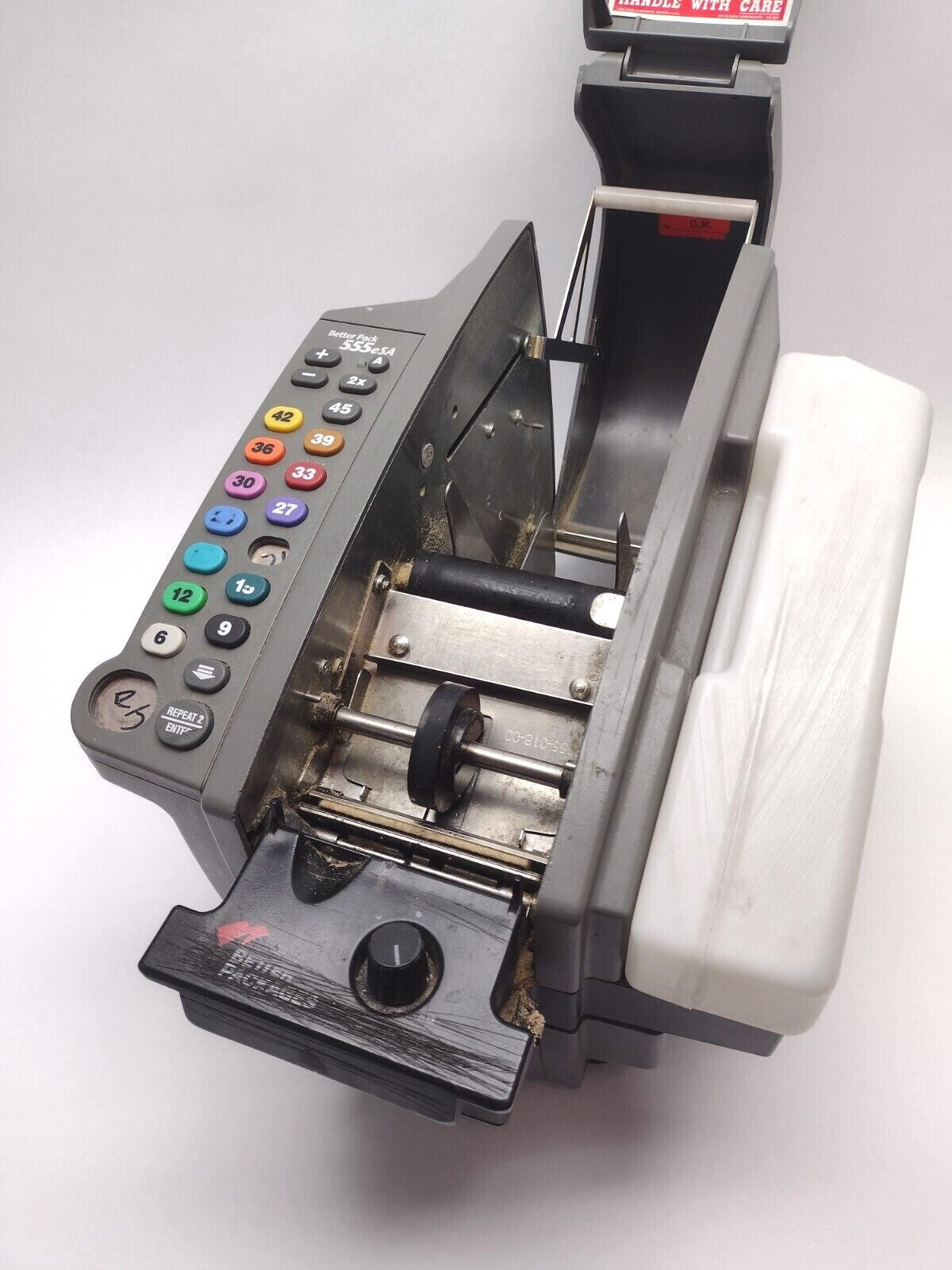 Better Pack BP-555ES Electronic Kraft Tape Dispenser Missing Buttons - Maverick Industrial Sales