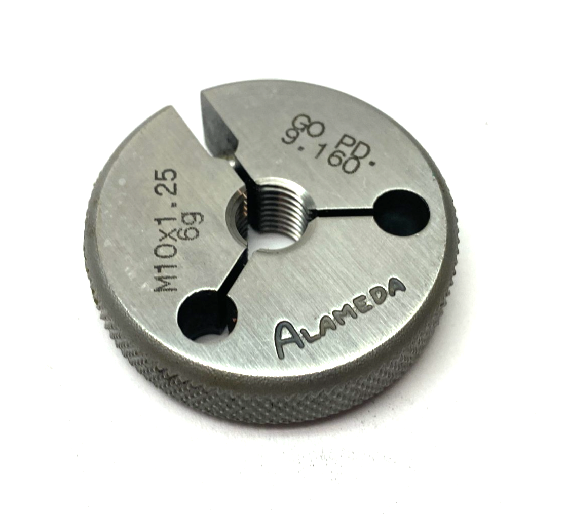 Alameda M10 x 1.25G Threaded Ring Gauge GO PD 9.160 - Maverick Industrial Sales