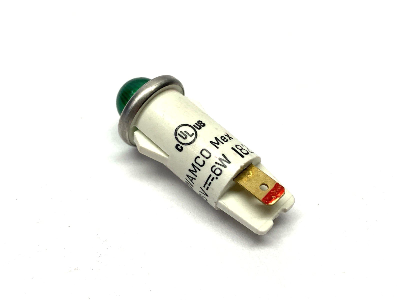 WL-1901QM5-24V | Wamco Green LED Indicator Panel Light for .5" Mounting Hole - Used - Maverick Industrial Sales