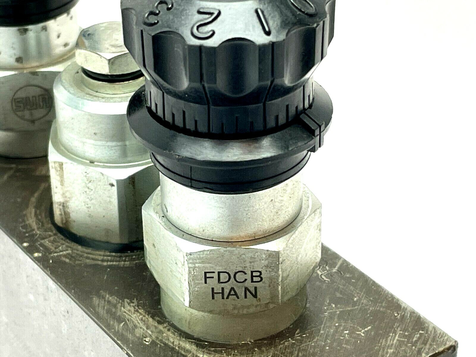 Sun Hydraulics Hydraulic Manifold w/ Check Flow Cartridges - Maverick Industrial Sales