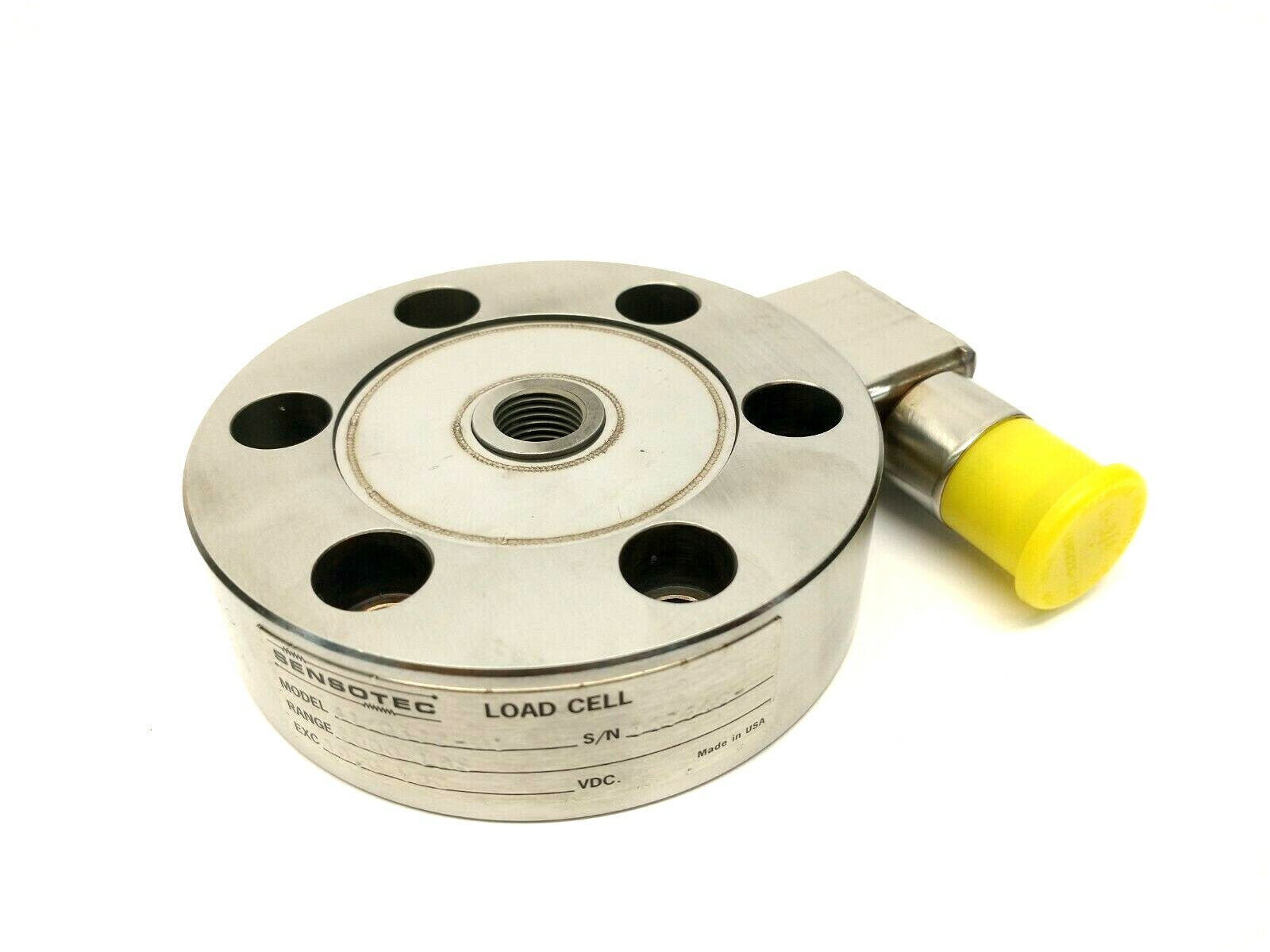 Sensotec 41/0572-01 Precision Low Profile Load Cell 10 VDC 2000 LBS - Maverick Industrial Sales
