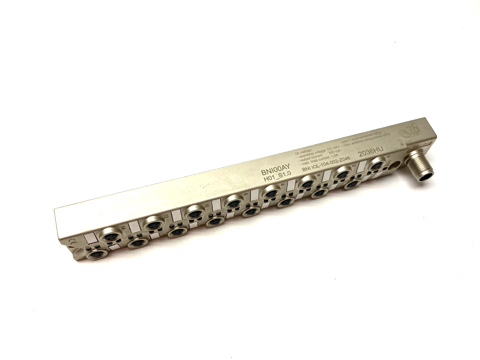 Balluff BNI00AY IO-Link Sensor Hub Module 16-Port BNI IOL-104-002-Z046 - Maverick Industrial Sales