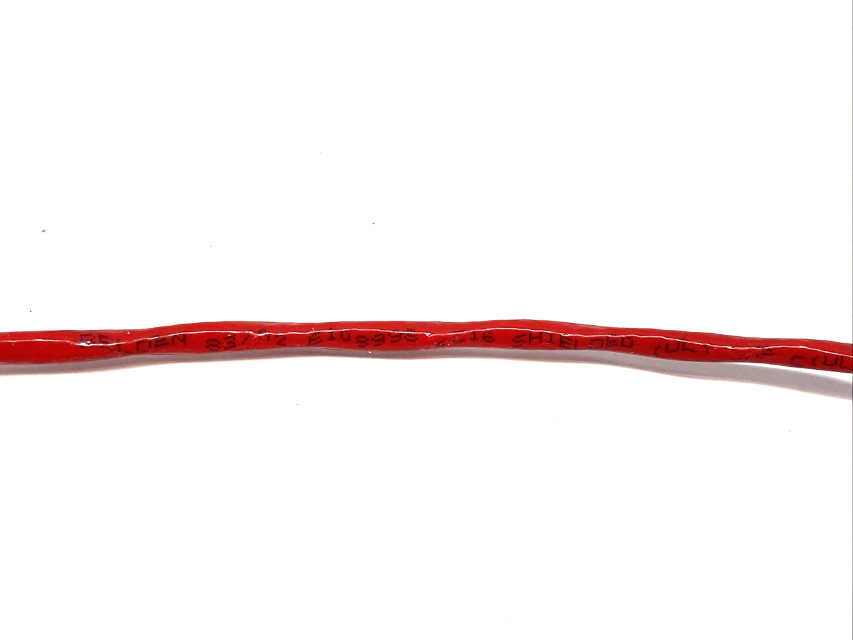 Belden 83702 Shielded Red Electrical Cable 2C16 16AWG 16lbs 3.8oz - Maverick Industrial Sales
