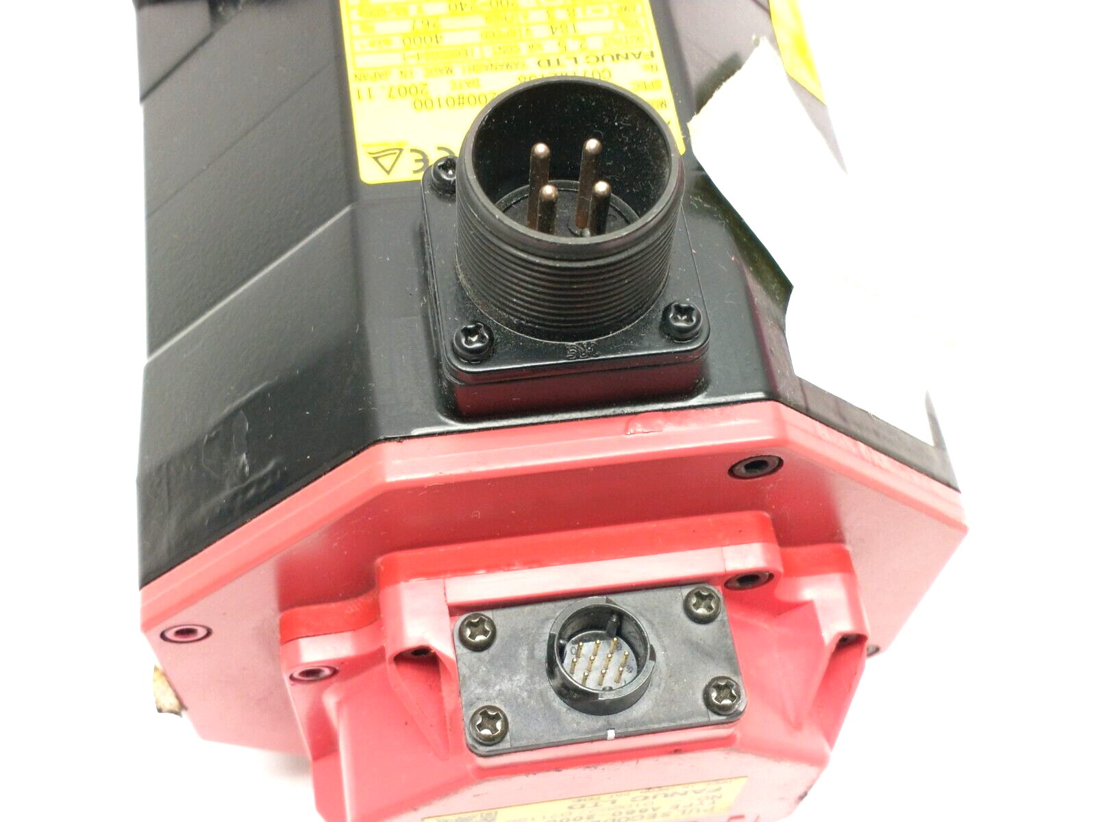 Fanuc A06B-0235-B200#0100 AiS 8/4000 AC Servo Motor 3PH 2.5kW 200-240V C07YW2158 - Maverick Industrial Sales