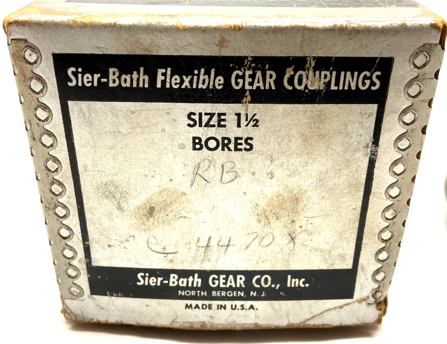 Sier-Bath Size 1-1/2 Flexible Gear Coupling - Maverick Industrial Sales