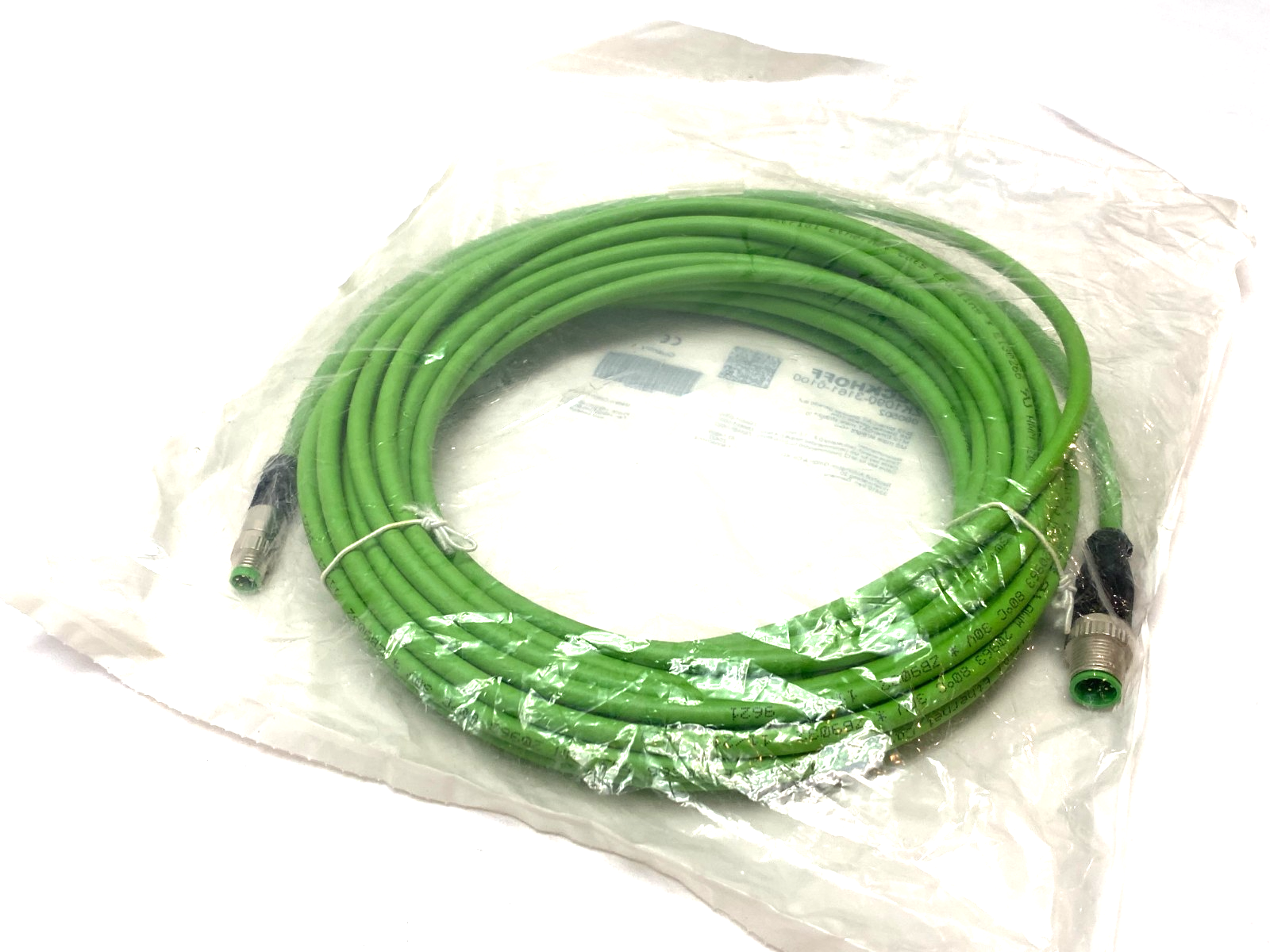Beckhoff ZK1090-3161-0100 Double Ended EtherCAT Power Cable 10m 090502 - Maverick Industrial Sales