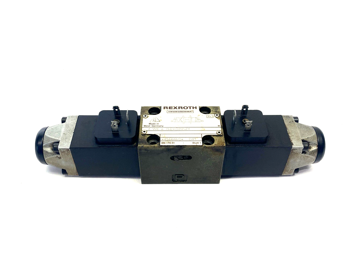 Rexroth 4 WE 6 J51/AG24NZ4 Hydronorma Directional Valve - Maverick Industrial Sales