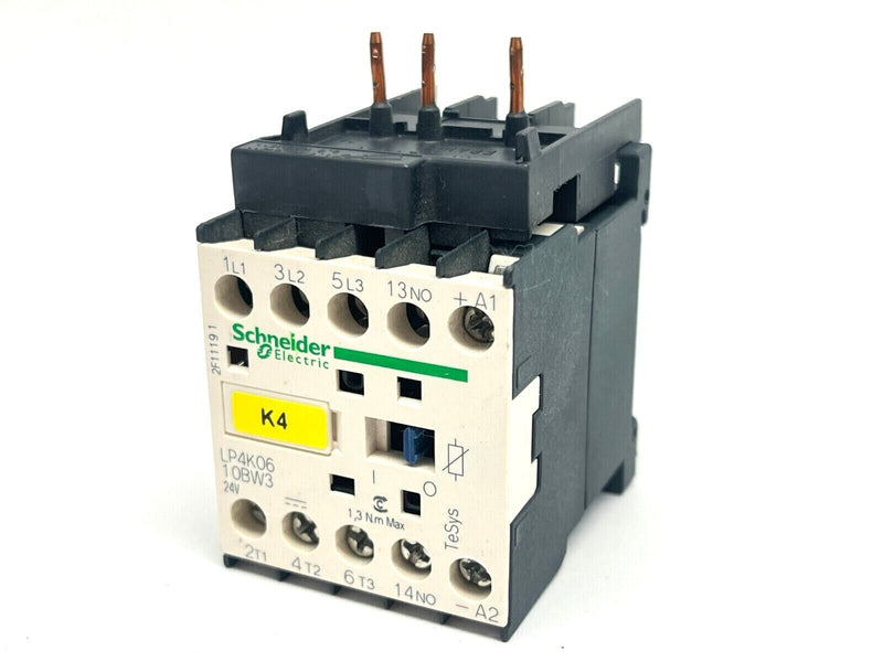 Schneider Electric LP4K0610BW3 Contactor 6A 440V 24VDC Coil 3P - Maverick Industrial Sales