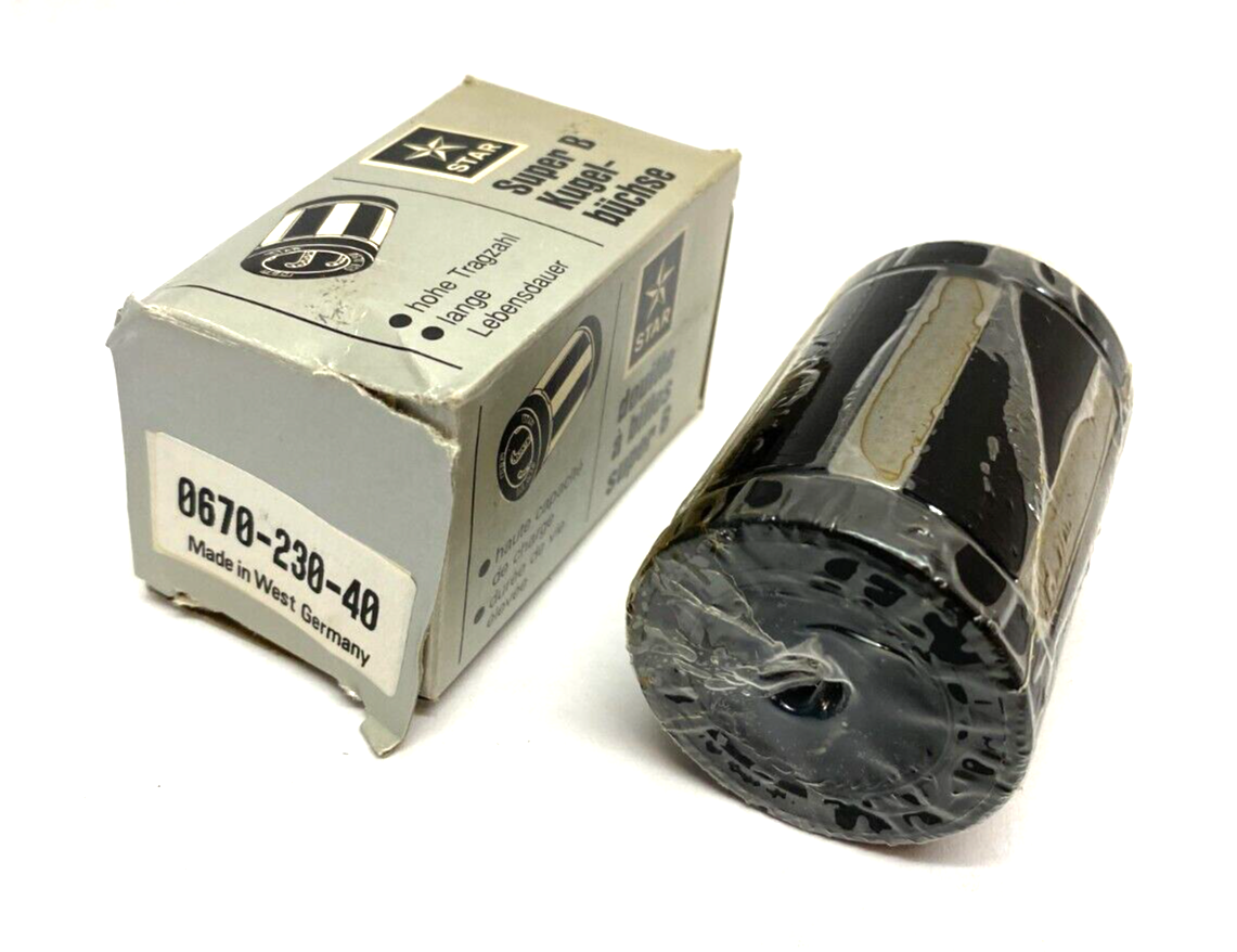 Star Bosch Rexroth 0670-230-40 Super B Linear Ball Bearing Bushing - Maverick Industrial Sales