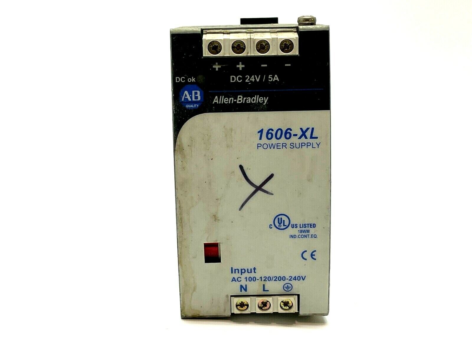 Allen Bradley 1606-XL120D Ser. A Power Supply 120W 24VDC - Maverick Industrial Sales
