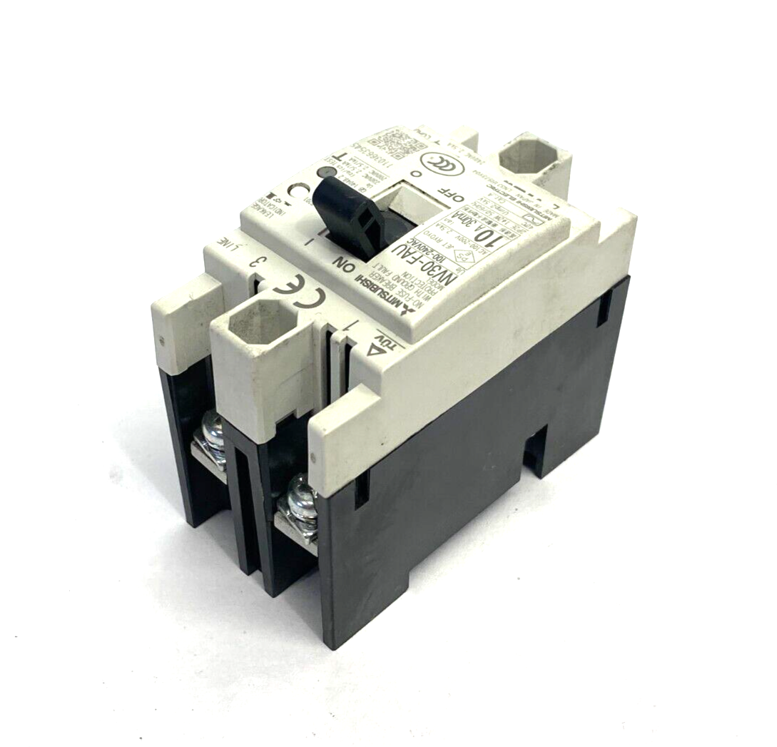 Mitsubishi NV30-FAU No-Fuse Circuit Breaker 2-Pole LN331R573Y04 - Maverick Industrial Sales