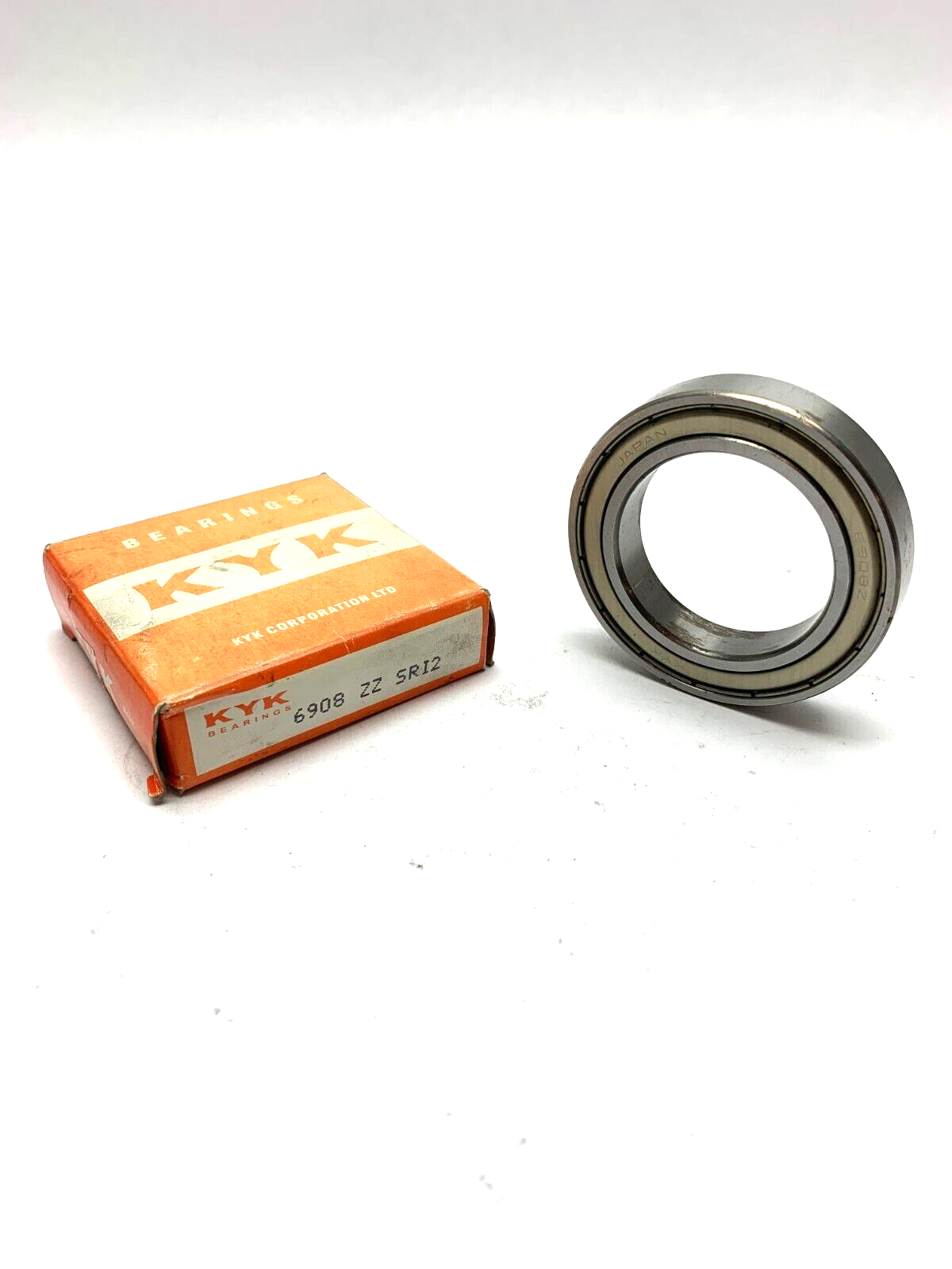KYK Bearings 6908 ZZ SRI2 Shielded Ball Bearing 6908Z - Maverick Industrial Sales
