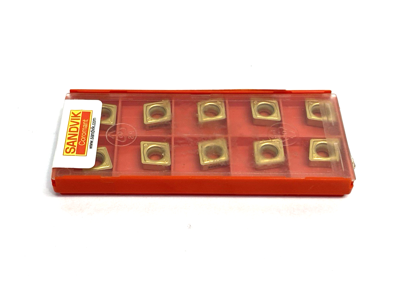 5723602 | Sandvik Coromant CoroTurn® 107 Insert CCMT 09 T3 08-MMC 2025 PKG OF 10 - New - Maverick Industrial Sales