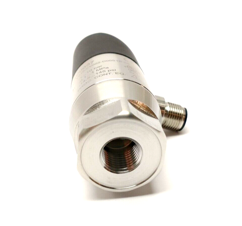 Balluff BSP0087 Pressure Sensor w/ Display M12 4-Pin BSP V010-EV002-D00S1B-S4 - Maverick Industrial Sales