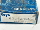 Koyo 62042RSC3 Deep Groove Ball Bearing Sealed 20x47x14mm - Maverick Industrial Sales