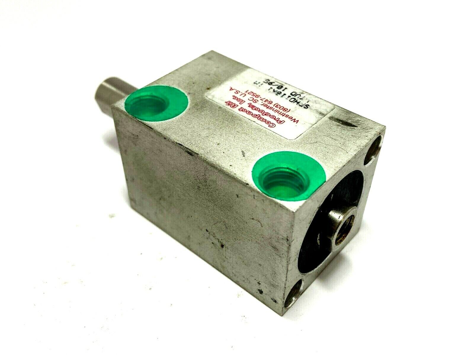 Compact SPHD118X1 Pneumatic Cylinder 1-1/8" Bore 1" Stroke - Maverick Industrial Sales