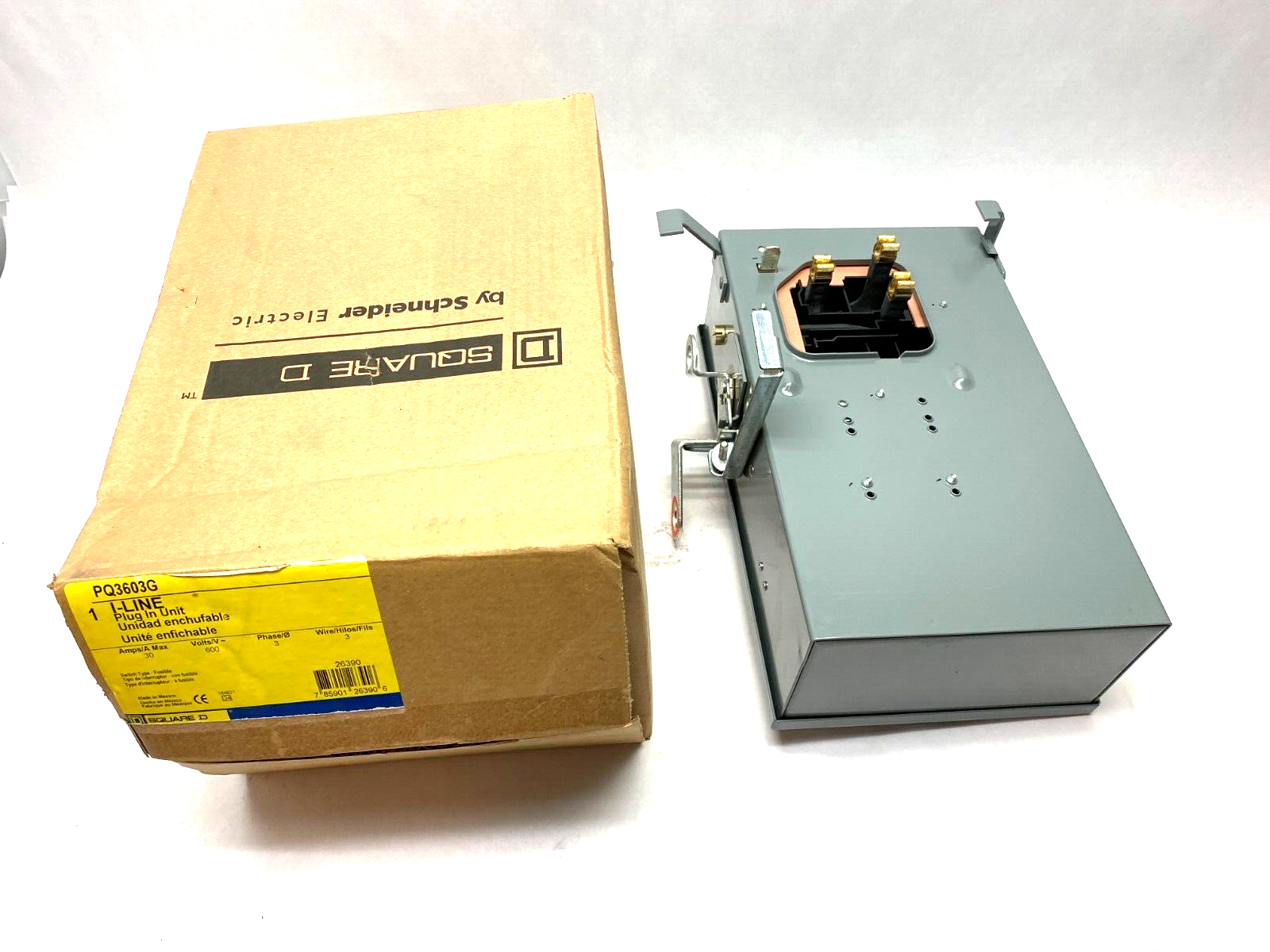 Square D PQ3603G I-LINE Fusible Busway Plug-In Unit 3-Phase 30A 600V - Maverick Industrial Sales