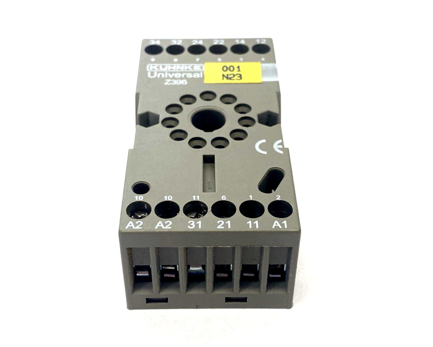Kuhnke Z396 Plug-In Relay Socket/Base, 11-Pin - Maverick Industrial Sales