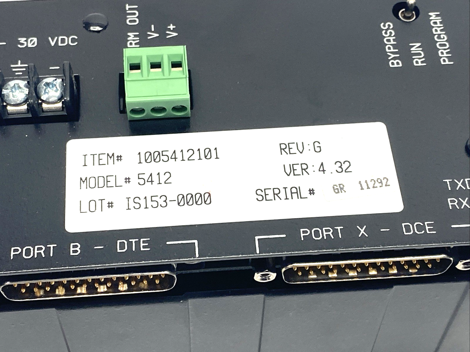 5412 | Cincinnati Dynacomp Rev. G User Interface/Display 100101 - Used - Maverick Industrial Sales