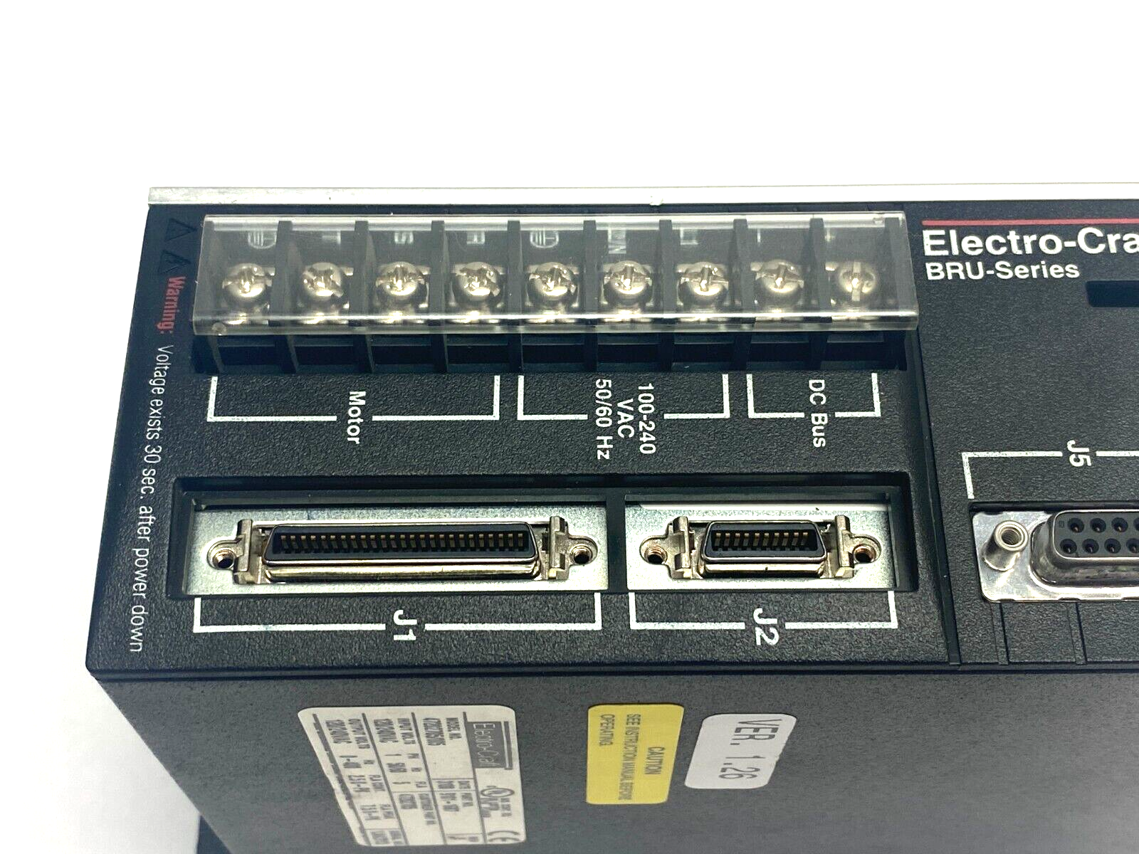Electro-Craft 47202705/005 BRU Ser Advantage Line Servo Drive 1-Phase 9101-1687 - Maverick Industrial Sales