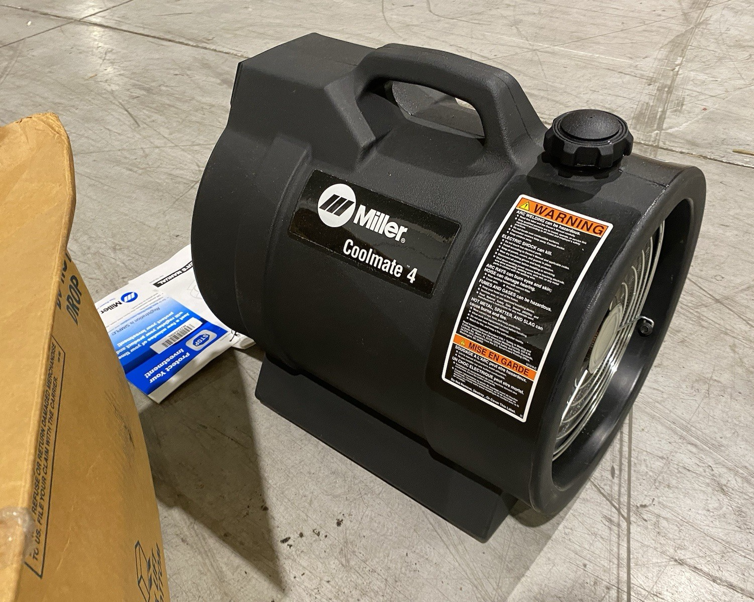 042288 | Miller Coolmate™ 4 Water Coolant System 115 V for Water Cooled Torches - New – Open box - Maverick Industrial Sales