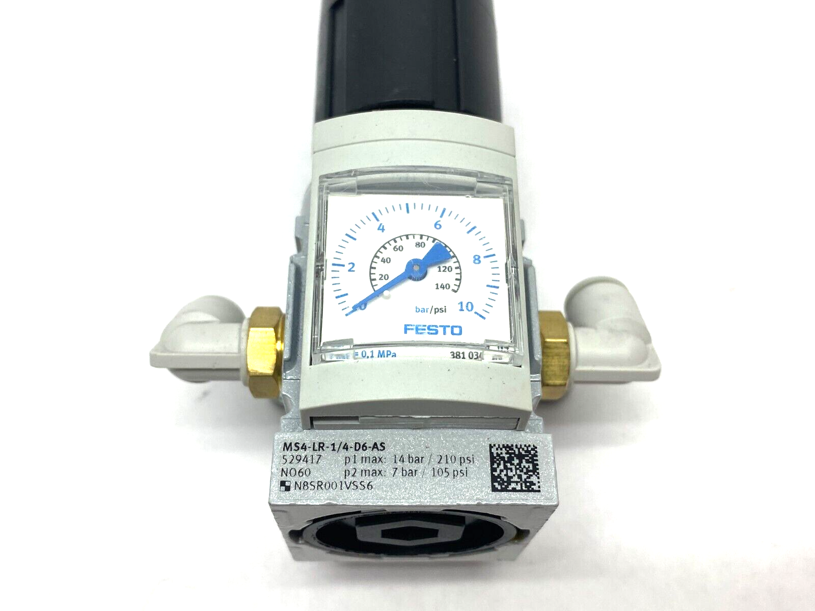 Festo MS4-LR-1/4-D6-AS Pressure Regulator G 1/4" 529417 w/ Bracket Mount - Maverick Industrial Sales
