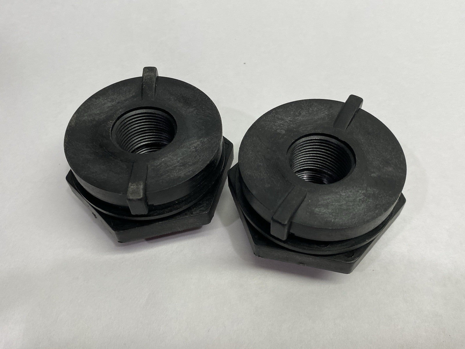 ACE Roto-Mold 10484 Tank Bulkhead Adapter Fitting 3/4" Poly LOT OF 2 - Maverick Industrial Sales