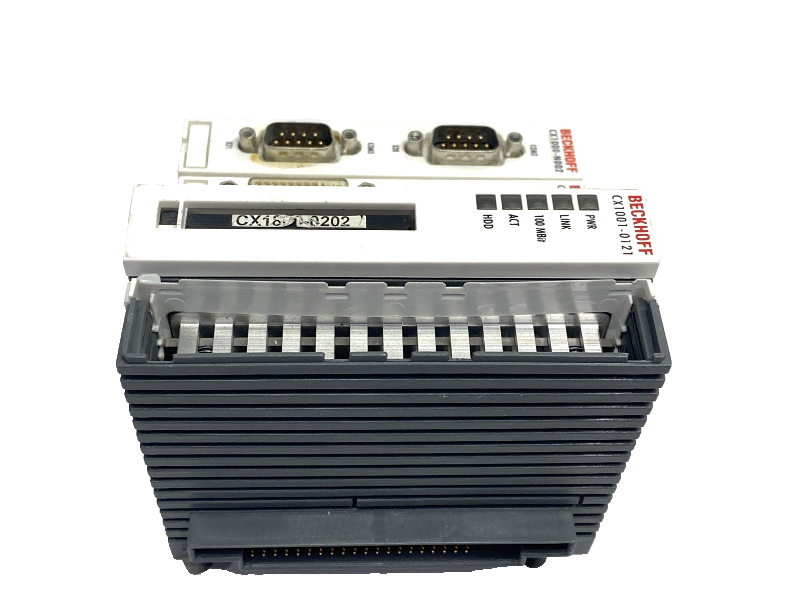 CX1001-0121 | Beckhoff HW 2.2 PLC CPU, Embedded PC - For parts or not working - Maverick Industrial Sales