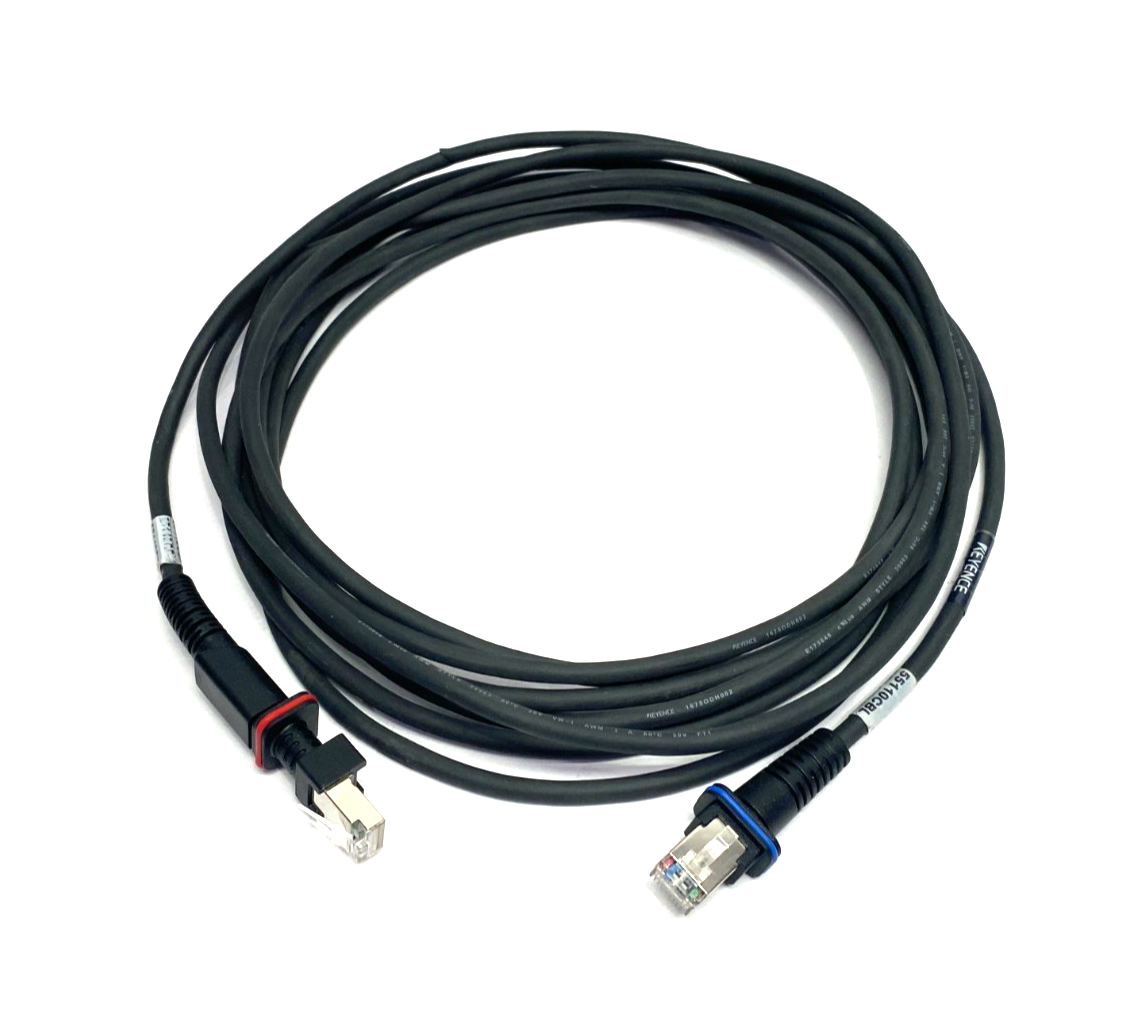 Keyence HR-C5N Network Unit Cable 5m Length, for Handheld Code Reader - Maverick Industrial Sales