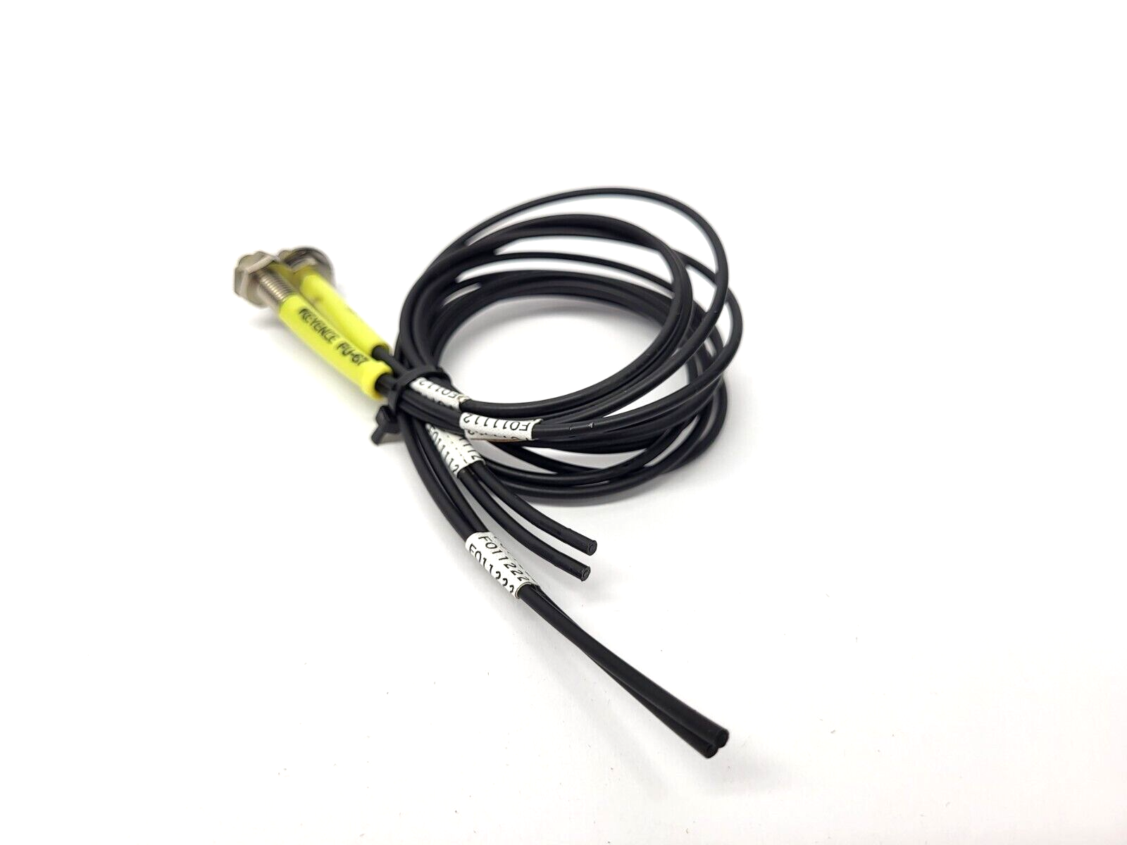 Keyence FU-67 Reflective Fiber Sensor M6 Unit Parallel Detection LOT OF 2 - Maverick Industrial Sales