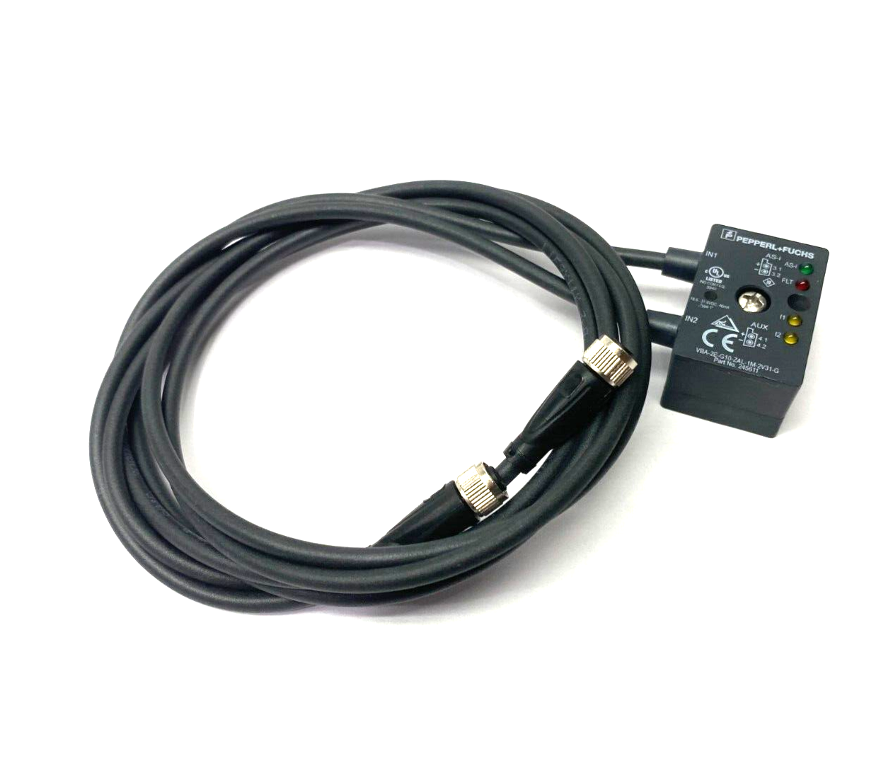 Pepperl+Fuchs VBA-2E-G10-ZAL-1M-2V31-G AS-Interface Sensor Module, 245611 - Maverick Industrial Sales