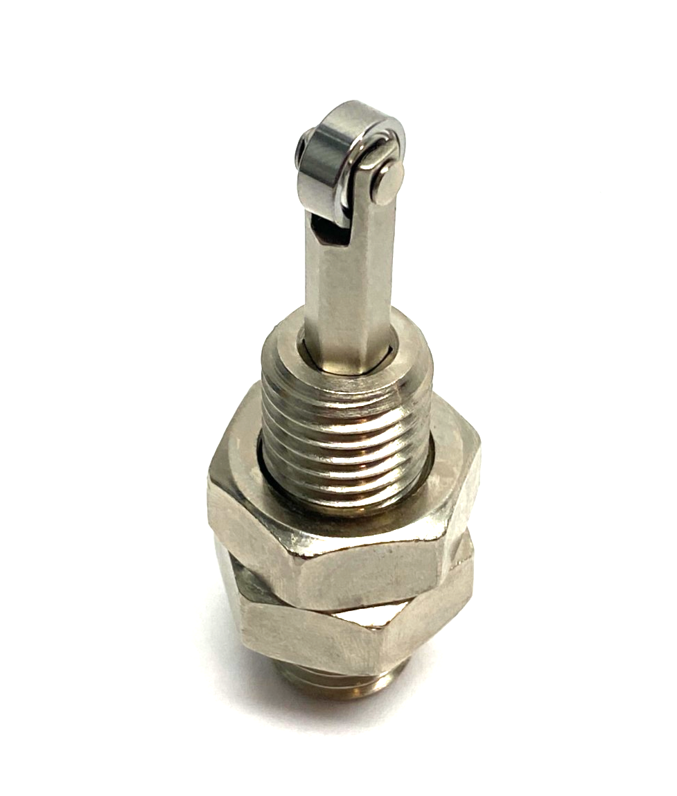 MiSUMi RBSJ16 Threaded Roller Plunger, Push-Up 10mm Stroke - Maverick Industrial Sales