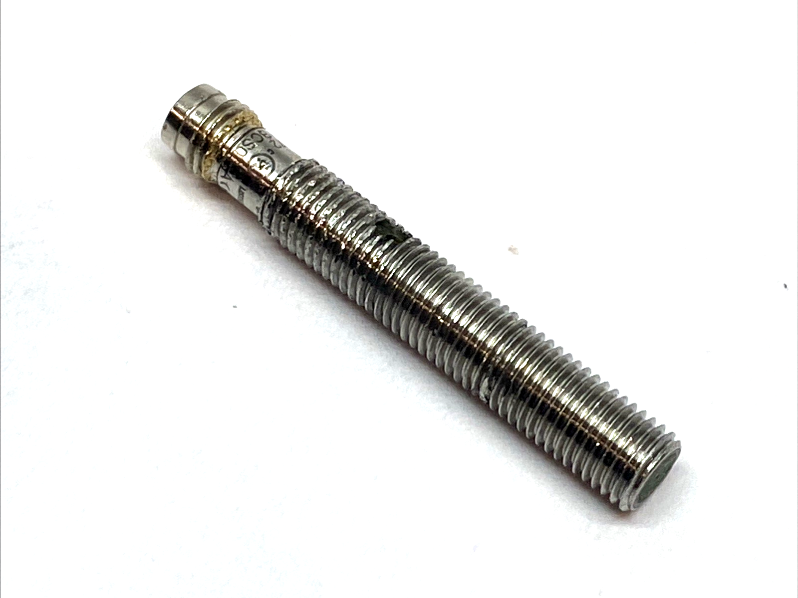 Balluff BCS002A M8 Capacitive Proximity Sensor M08T4E2-PSM15C-S49G MISSING NUTS - Maverick Industrial Sales