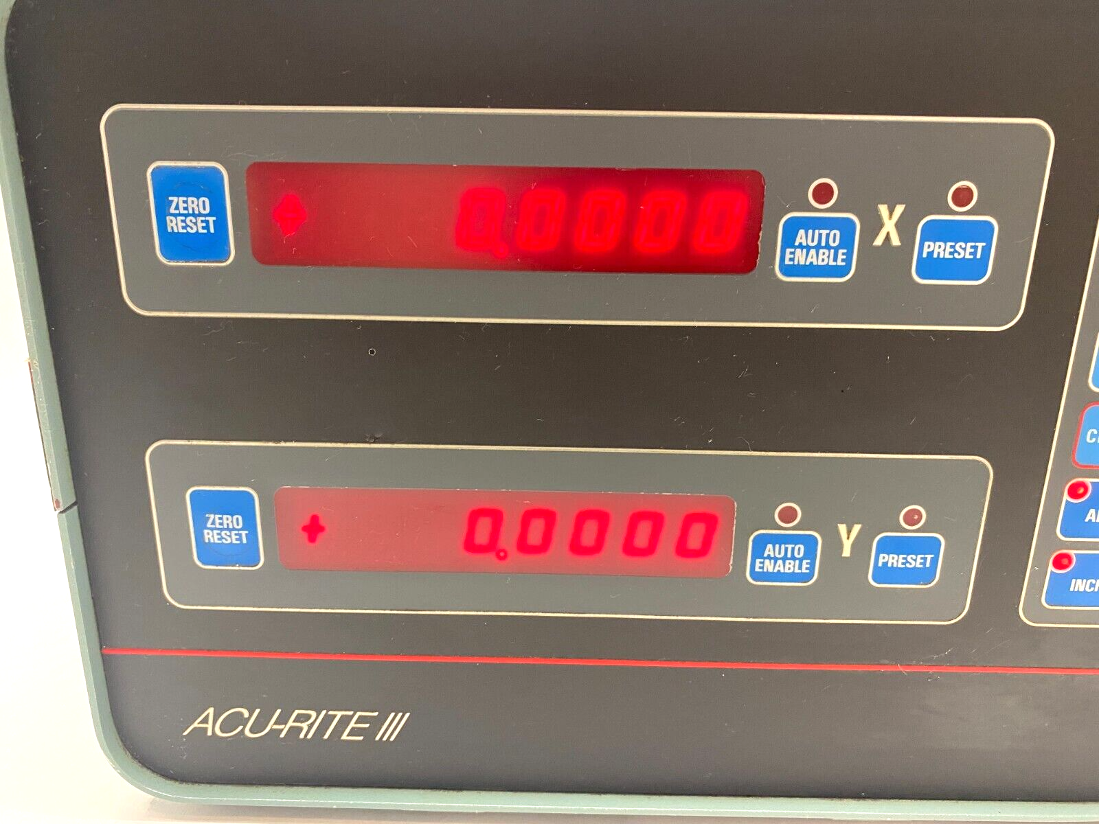 Acu-Rite III 387597 4000 Dual-Axis Digital Readout System 115V 50/60Hz 0.5A - Maverick Industrial Sales