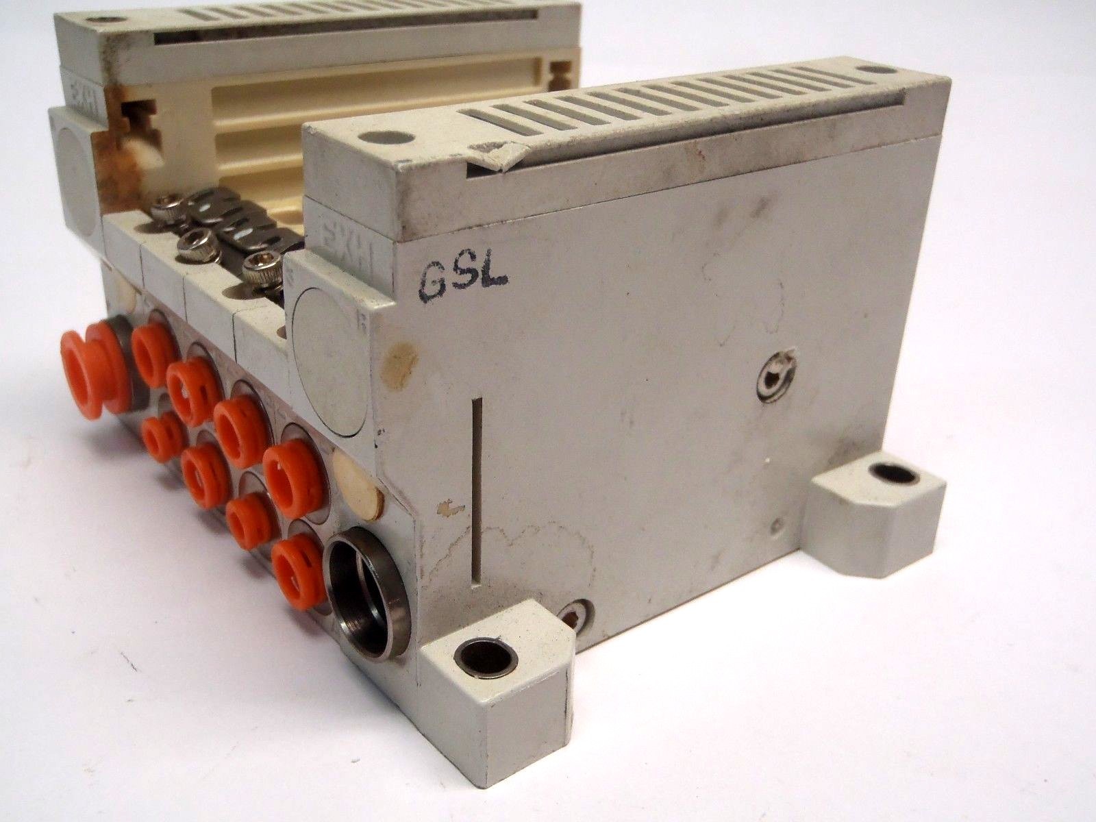 SMC Solenoid 4 Valve Manifold VVQ/ VQC Series EXH - Maverick Industrial Sales